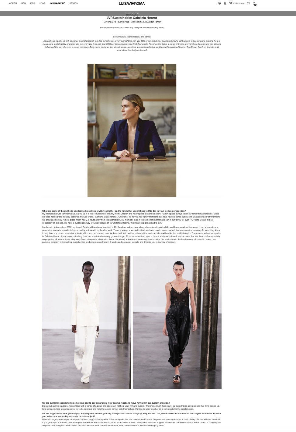 Gabriela Hearst — In Conversation
